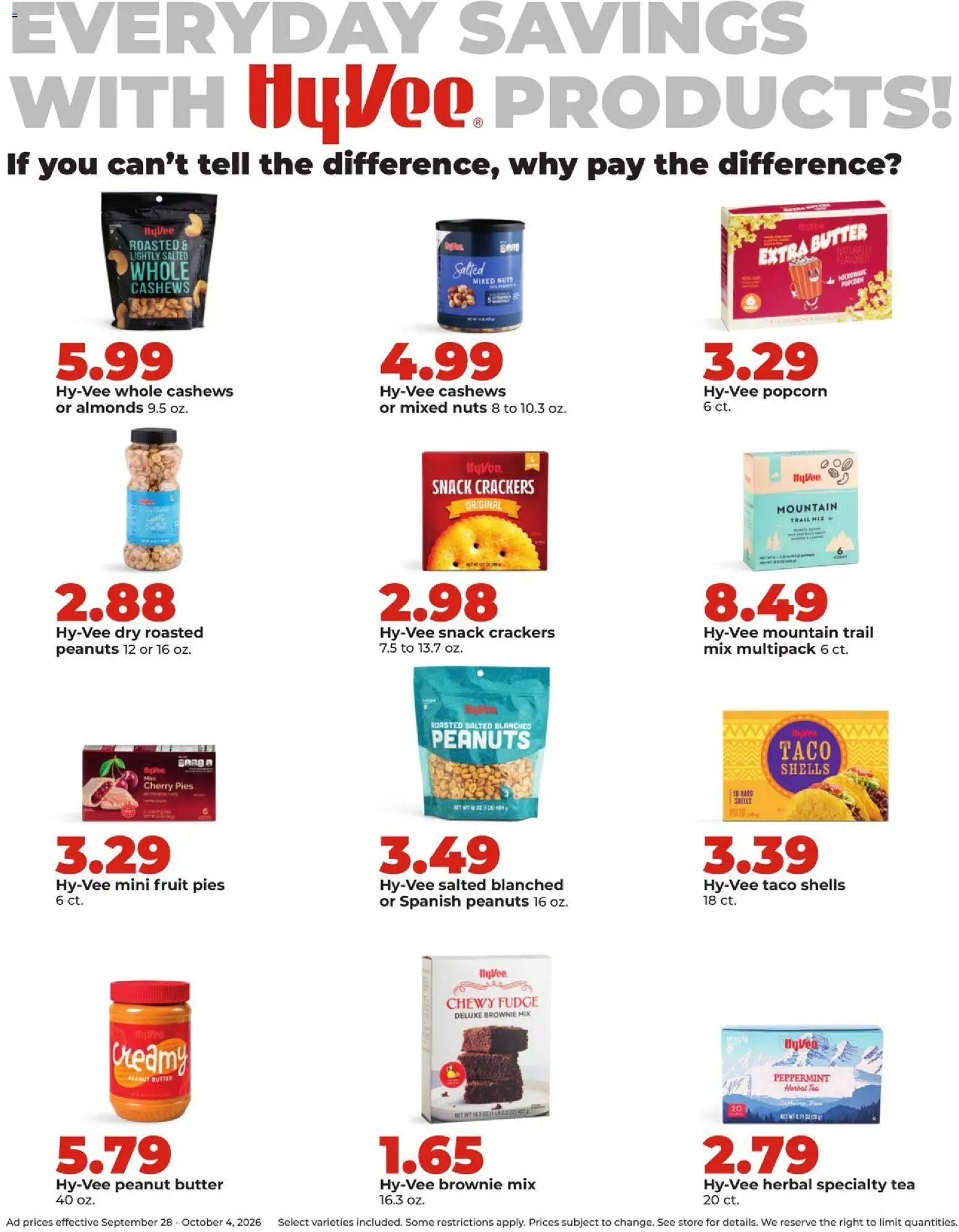 HyVee Weekly Ad - valid from 09/28/2026 | Page: 18