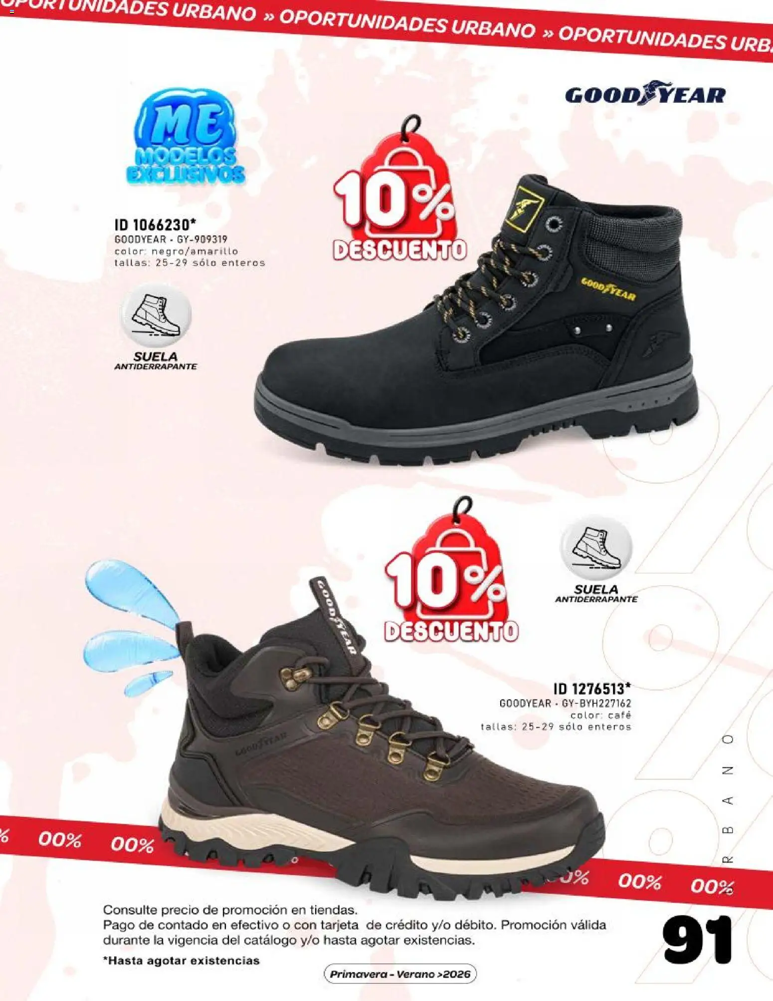 Nuevas ofertas de Price Shoes válidas en toda la República Mexicana desde el 03/07/2026. ¡Encuentra las mejores ofertas en Price Shoes catálogo Oportunidades Urbano! | Página: 91 | Productos: Café, Baño