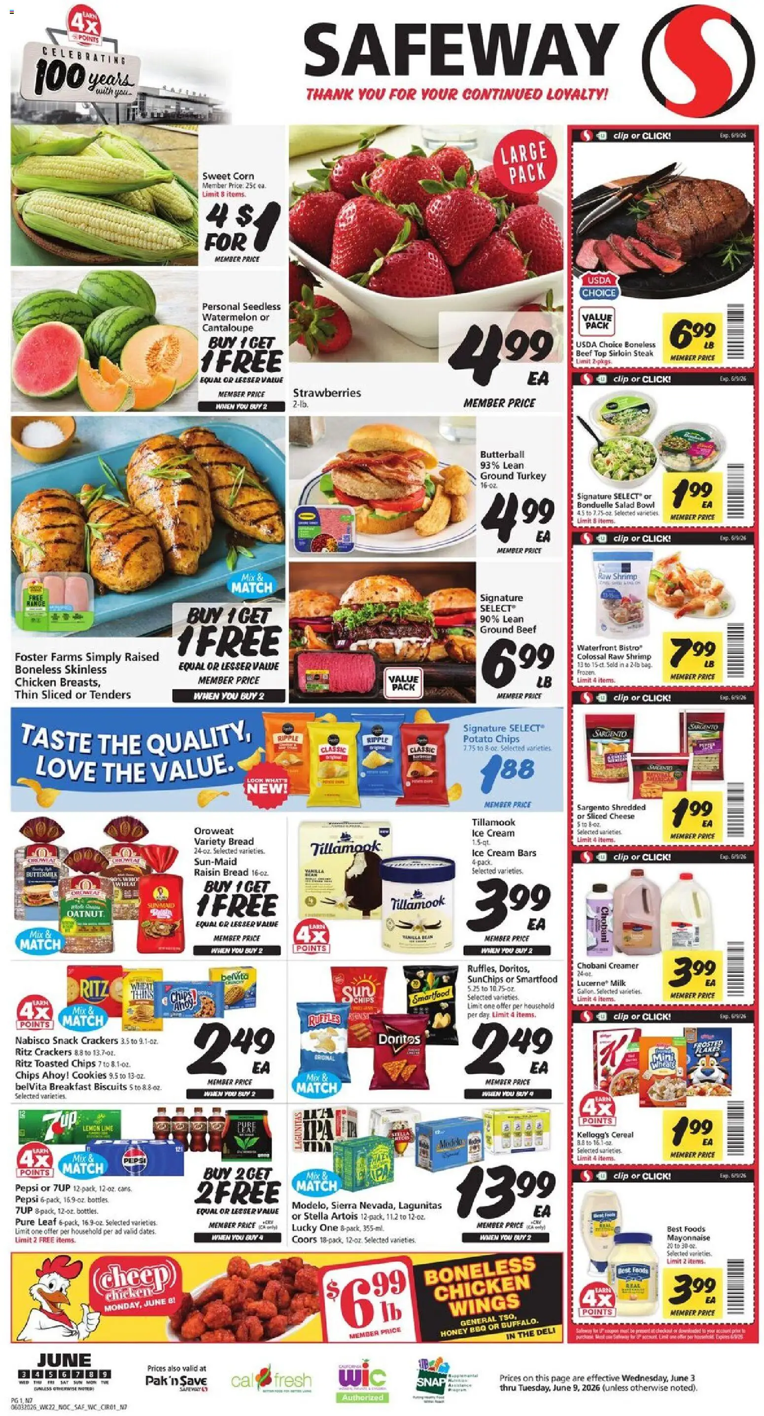 Safeway Weekly Ad - valid from 03.06.2026 | Page: 1
