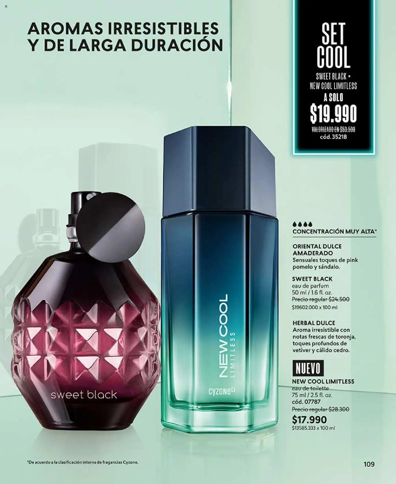 Catálogo CyZone Campaña 6 │ válido desde el 31.03.2026 | Página: 109 | Productos: Eau de toilette