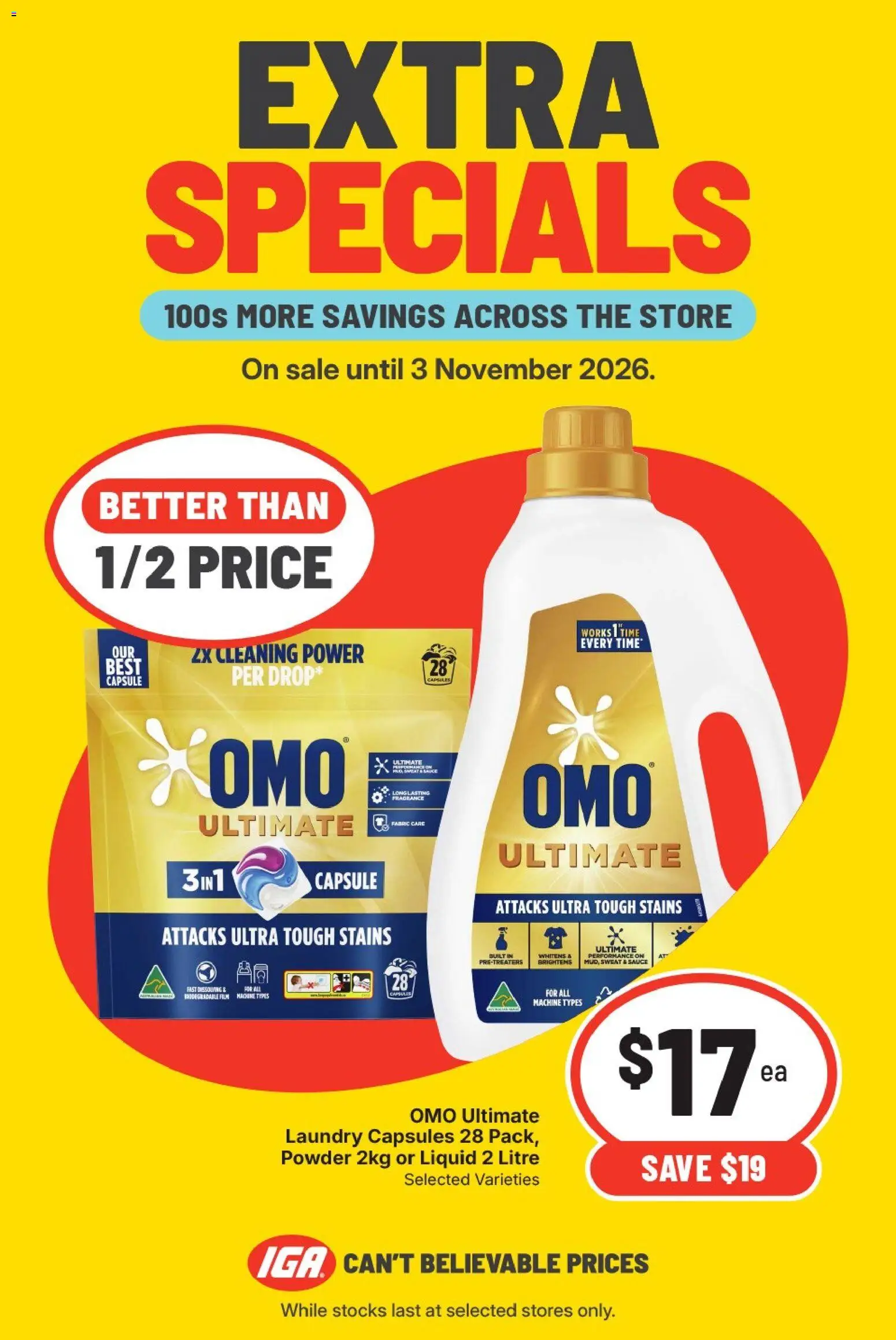 IGA catalogue - valid from 28/10/2026 | Page: 1