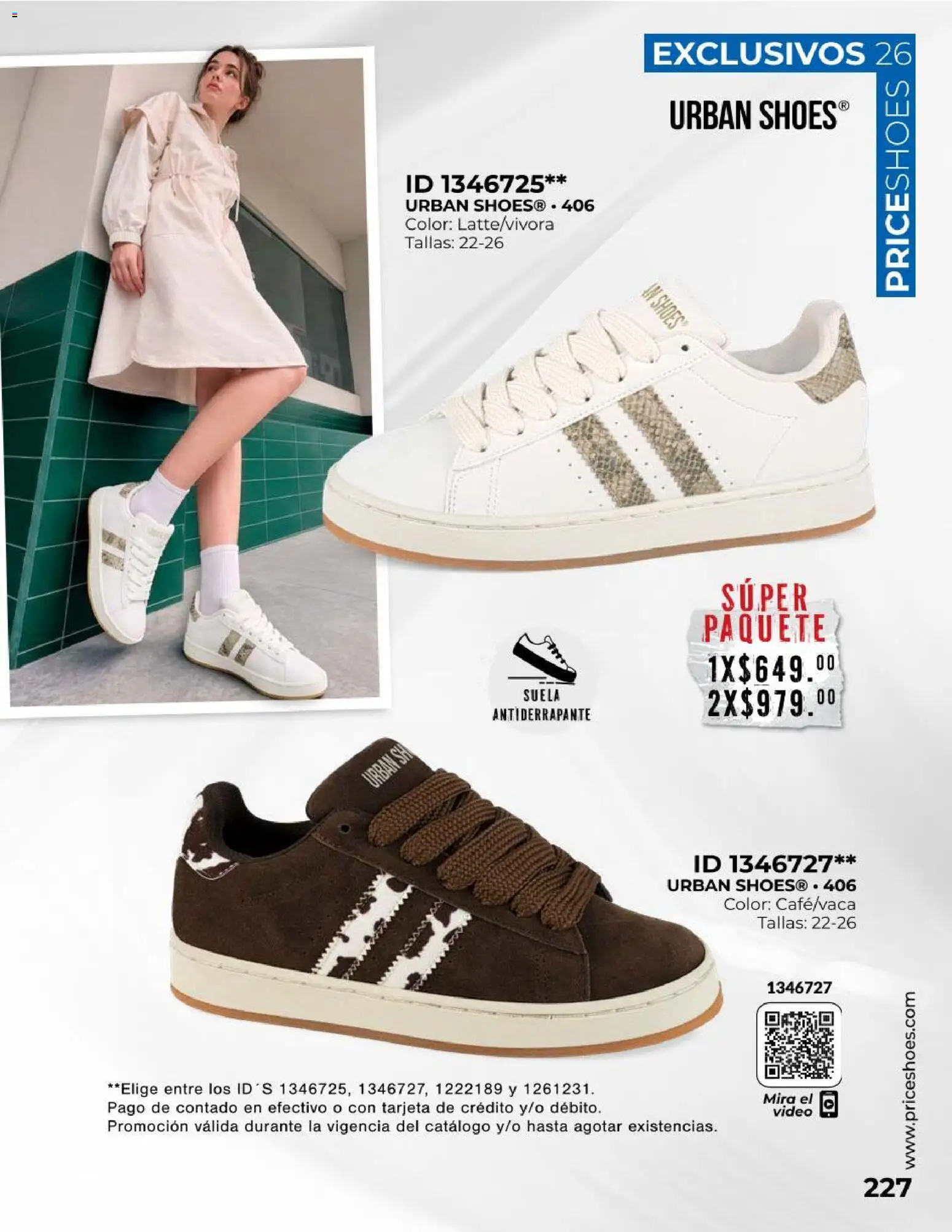 Nuevas ofertas de Price Shoes válidas en toda la República Mexicana desde el 01/10/2026. ¡Encuentra las mejores ofertas en Price Shoes catálogo Exclusivos! | Página: 227