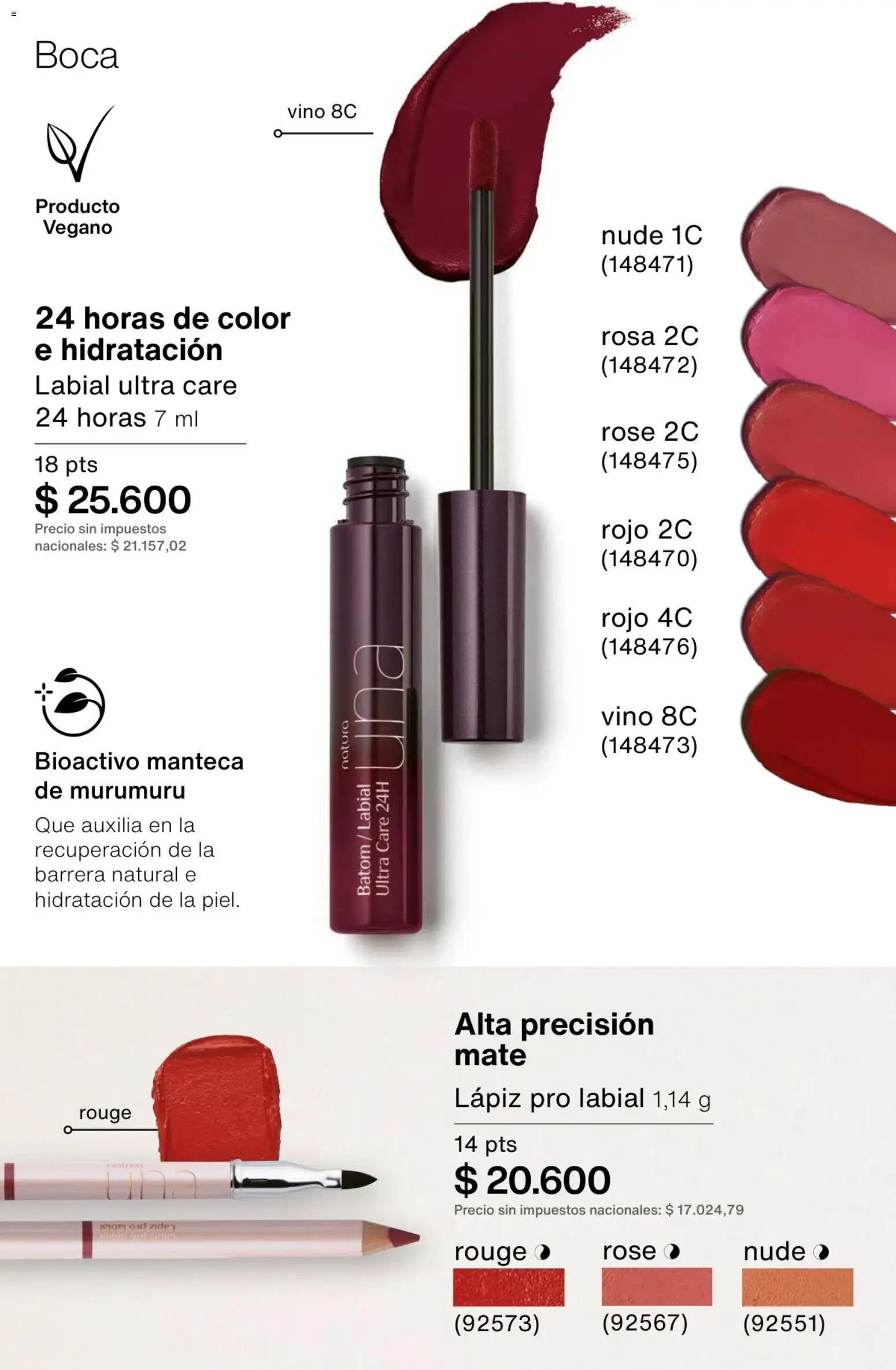 Catálogo Natura Ciclo 3 │ válido desde el 09/02/2026 | Página: 114 | Productos: Mate, Manteca, Vino