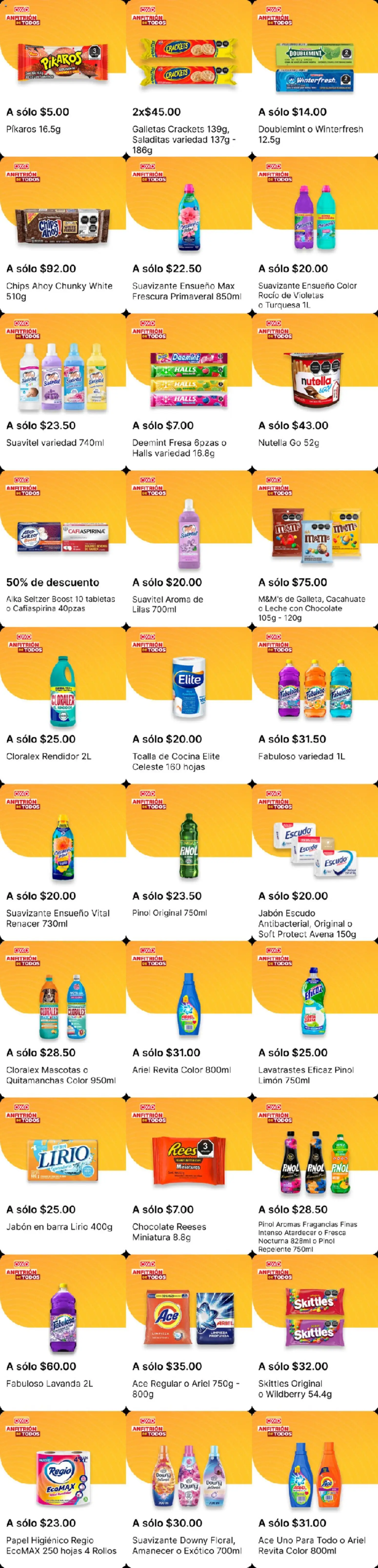Nuevas ofertas de OXXO válidas en toda la República Mexicana desde el 21.05.2026. ¡Encuentra las mejores ofertas en OXXO folleto! | Página: 4 | Productos: Limón, Repelente, Barra, Jabón