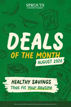 Preview of Sprouts weekly ads valid from 07/29/2026