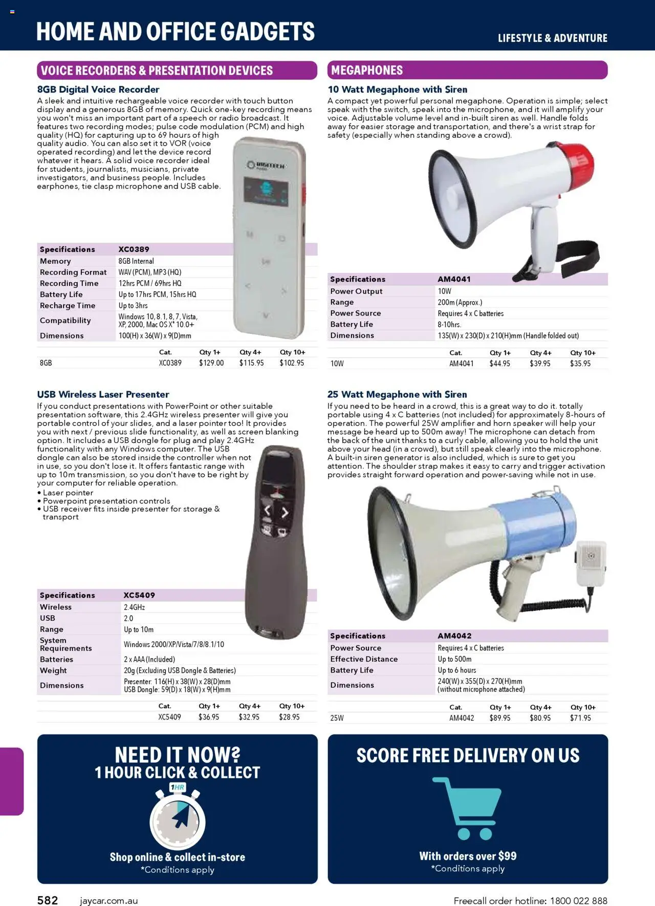 Jaycar catalogue - valid from 09/07/2025 | Page: 582 | Products: Amplifier, Curly, Weight, Screen