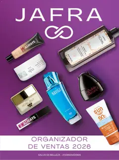 Vista previa de JAFRA catálogo Organizador de Ventas, nuevo folleto de la tienda, válido en México a partir del 01/07/2026