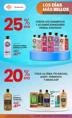 Vista previa de Del Sol y Woolworth catálogo Los días más bellos - Quincena Belleza, nuevo folleto de la tienda, válido en México a partir del 01/10/2026 | Página: 4