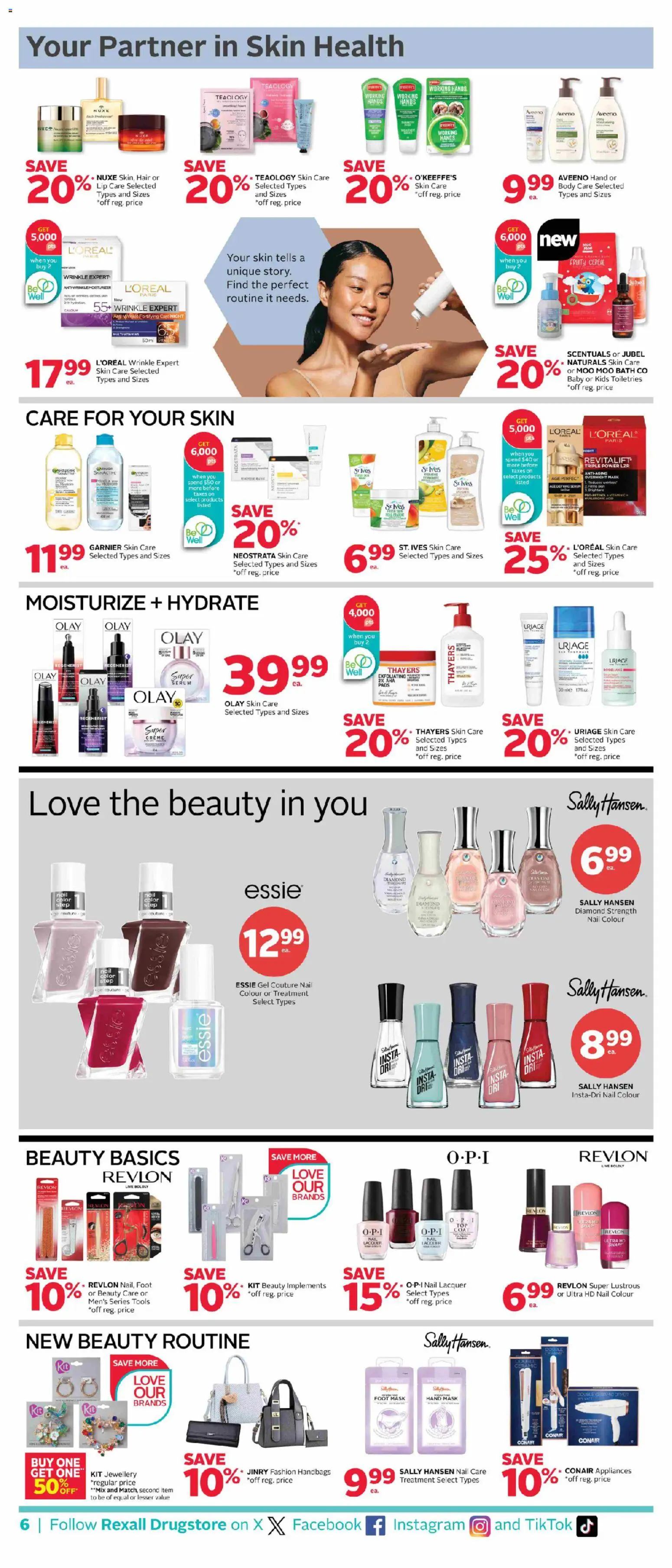 Rexall flyer valid from 17.04.2026 | Page: 12 | Products: Mask, Bath