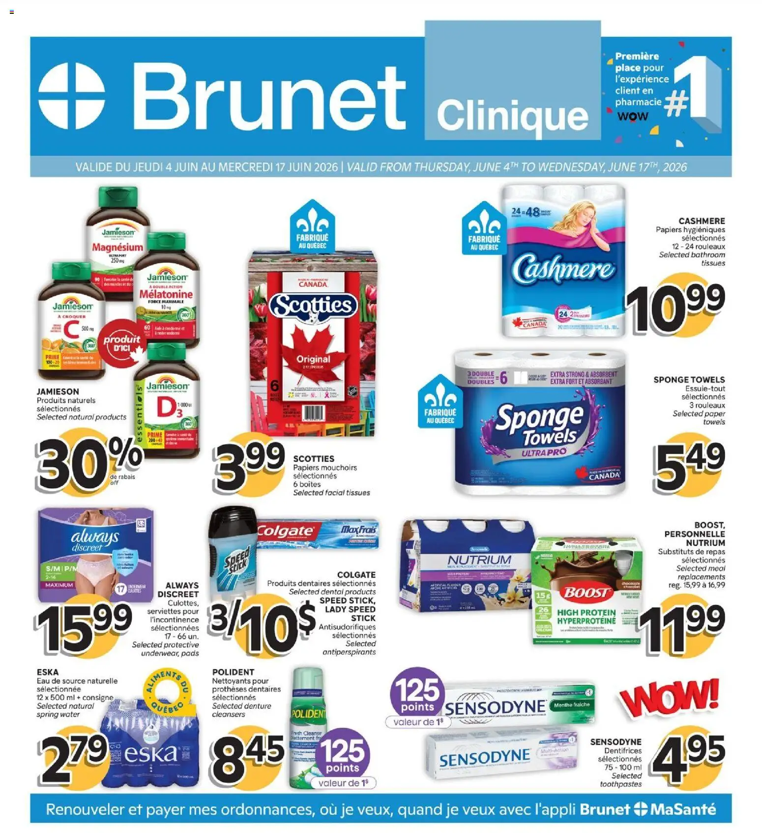 Brunet flyer valid from 04.06.2026 | Page: 1