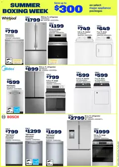 Preview of Rona weekly flyer from shop Rona valid from Jun 25, 2026 | Page: 20 | Products: Refrigerator, Dryer, Dishwasher