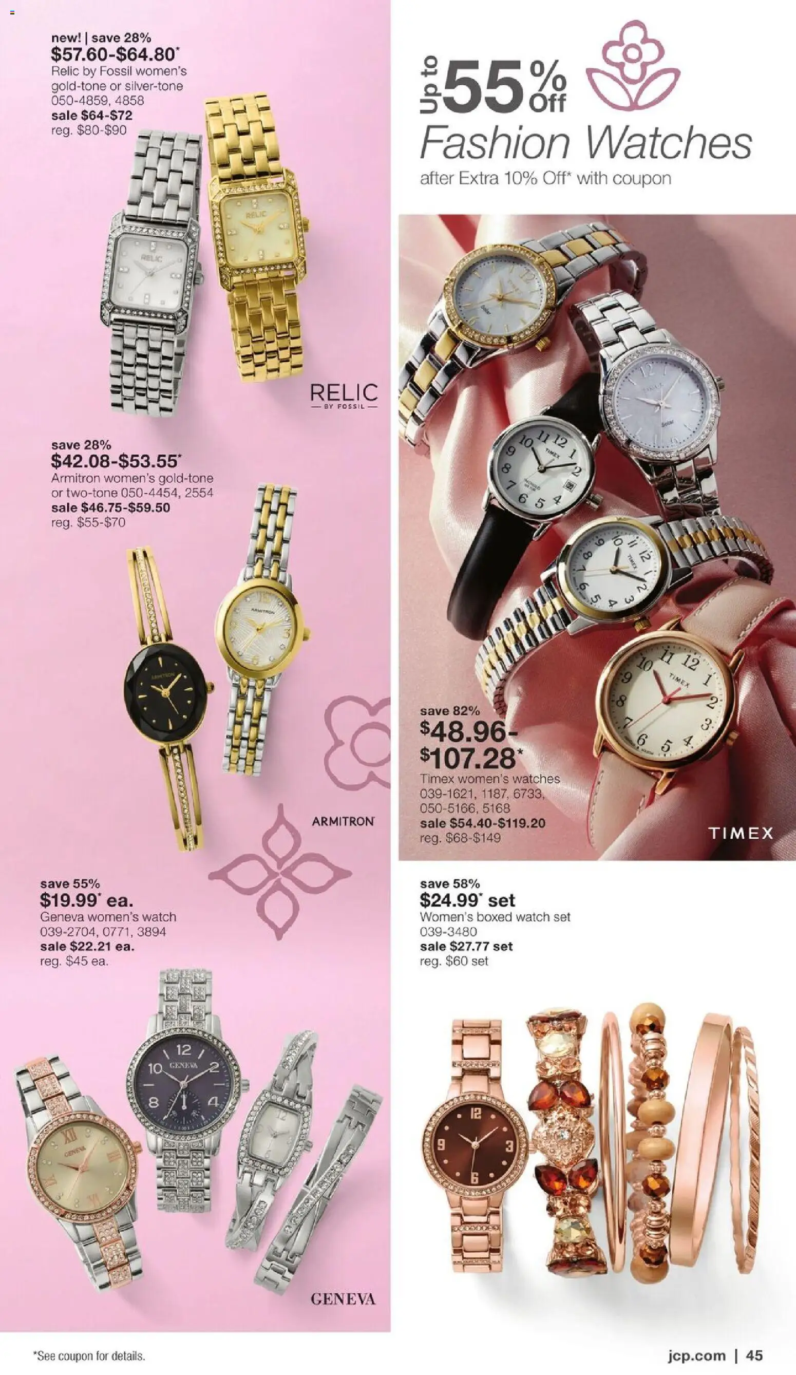 JCPenney Mother’s Day Jewelry Sale - valid from 09.04.2026 | Page: 44 | Products: Watches, Watch