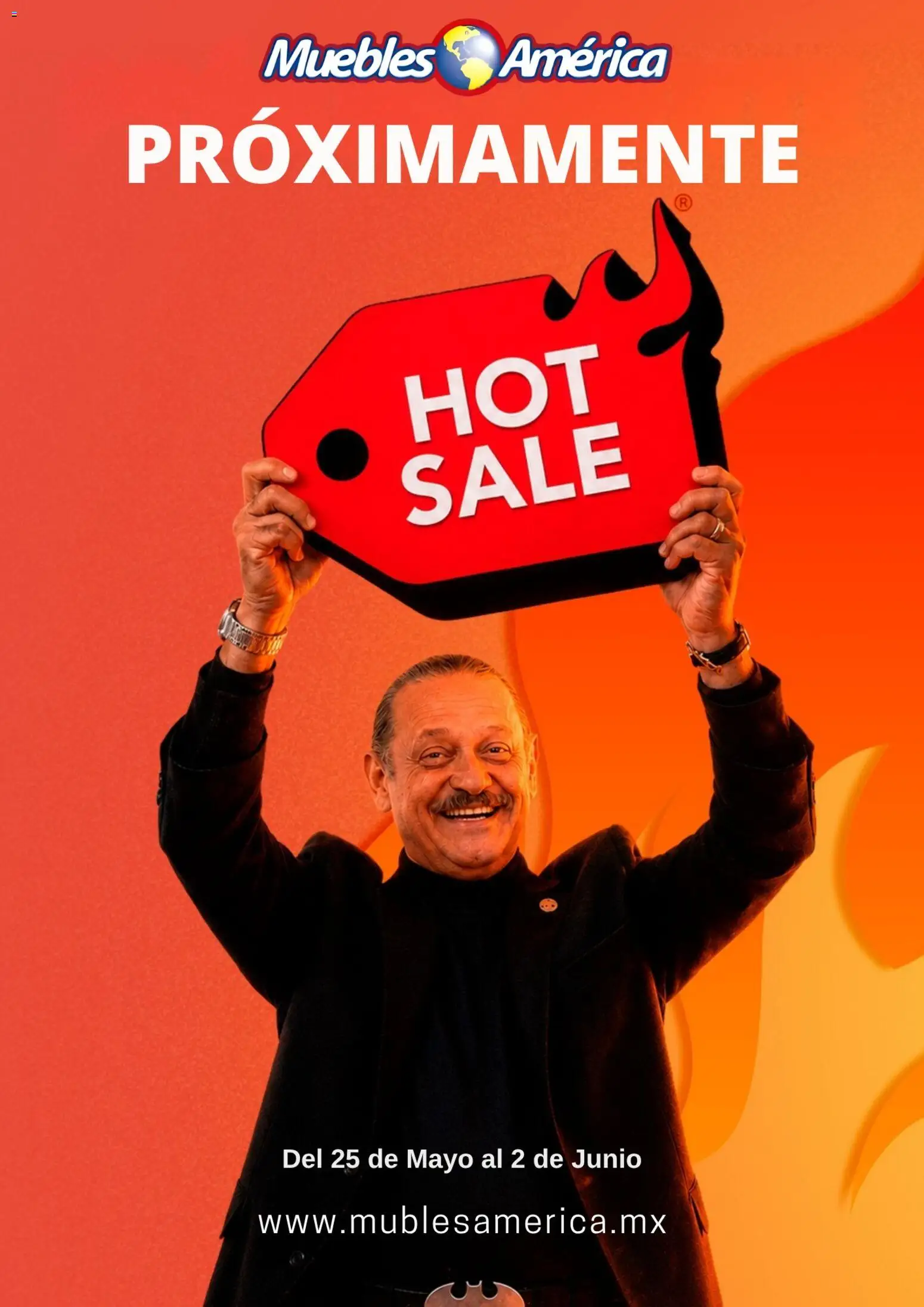 Nuevas ofertas de Muebles America válidas en toda la República Mexicana desde el 20.05.2026. ¡Encuentra las mejores ofertas en Muebles America Hot Sale aviso! | Página: 1