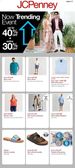 Preview of JCPenney weekly ads valid from 01.06.2026