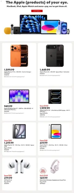 Preview of Staples weekly flyer / circulaire from shop Staples valid from Aug 14, 2026 | Page: 12 | Products: Citrus, Mattress, Box, Coffee