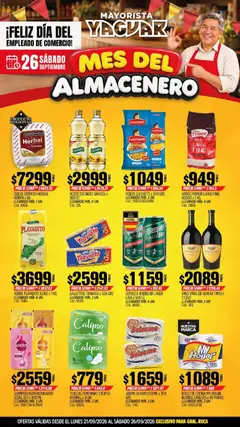Vista previa Yaguar - Oferta Semanal General Roca válido desde el 21/09/2026