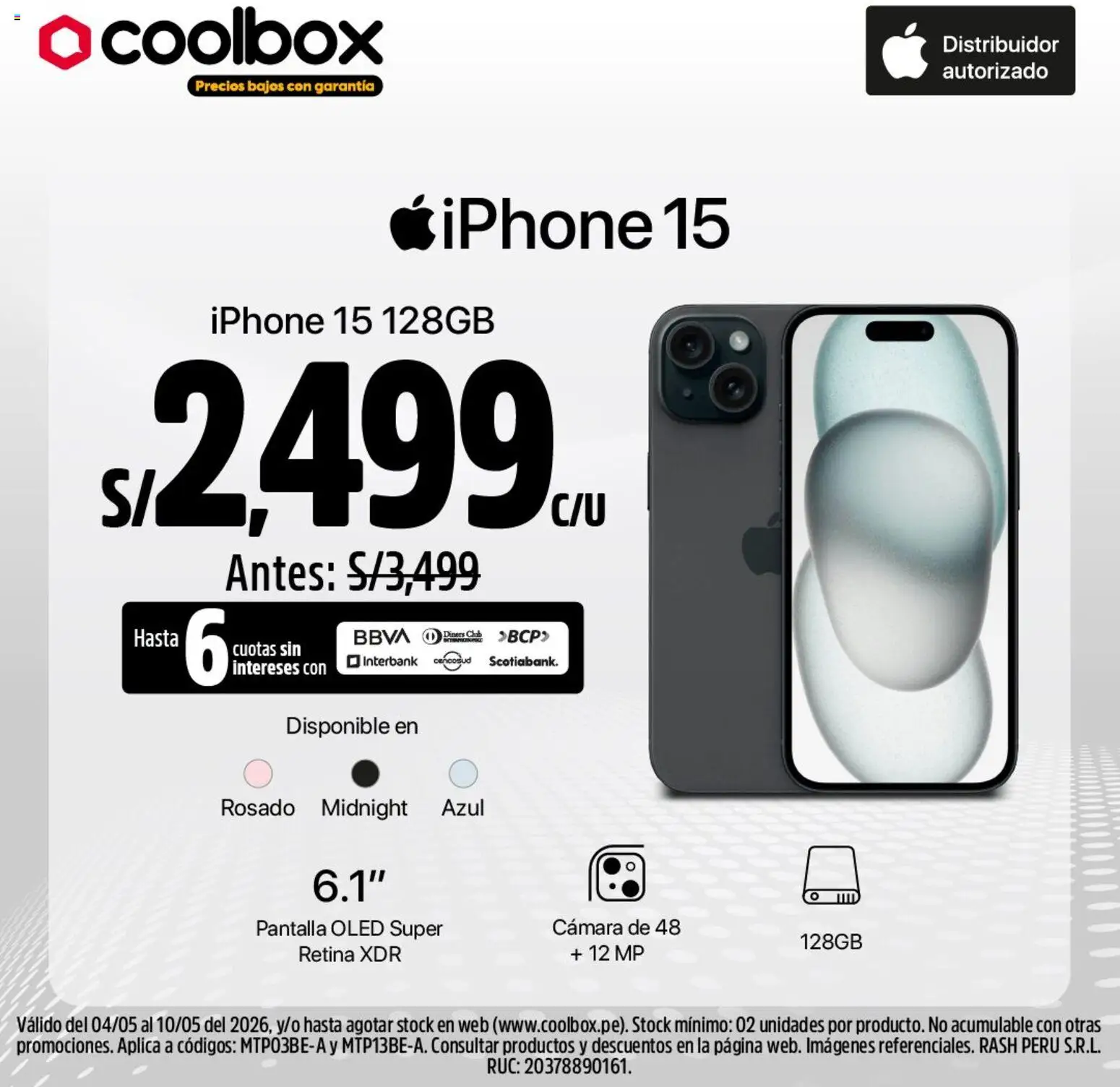 Catálogo Coolbox válido desde 04.05.2026 | Página: 5 | Productos: Cámara