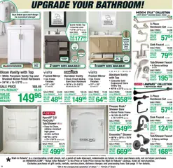 Preview of Menards weekly ads valid from 07.05.2026 | Page: 17 | Products: Shelf, Shower, Acrylic, Shower Door