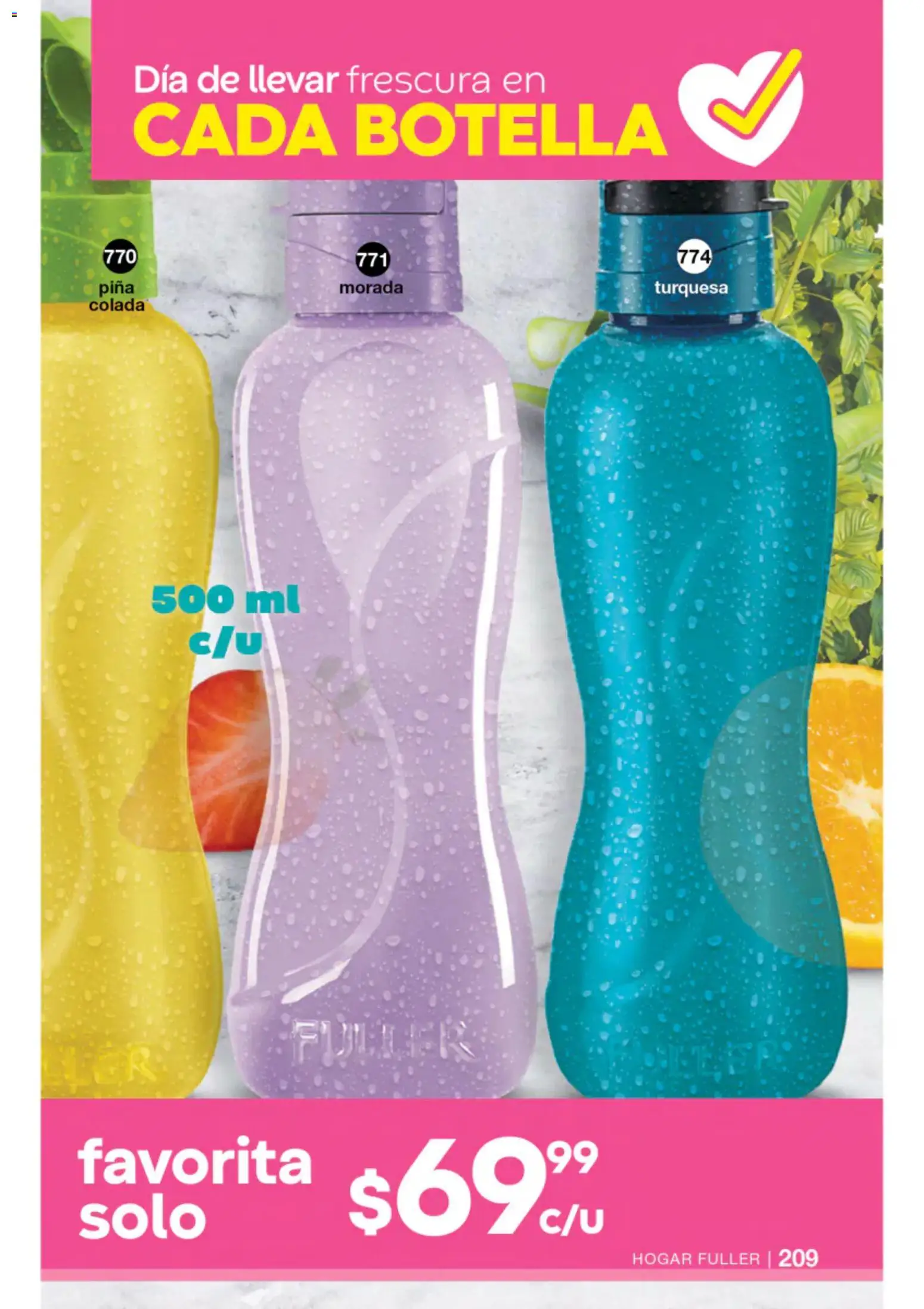 Nuevas ofertas de Fuller válidas en toda la República Mexicana desde el 22/07/2026. ¡Encuentra las mejores ofertas en Fuller campaña 8 2026! | Página: 194 | Productos: Piña, Botella