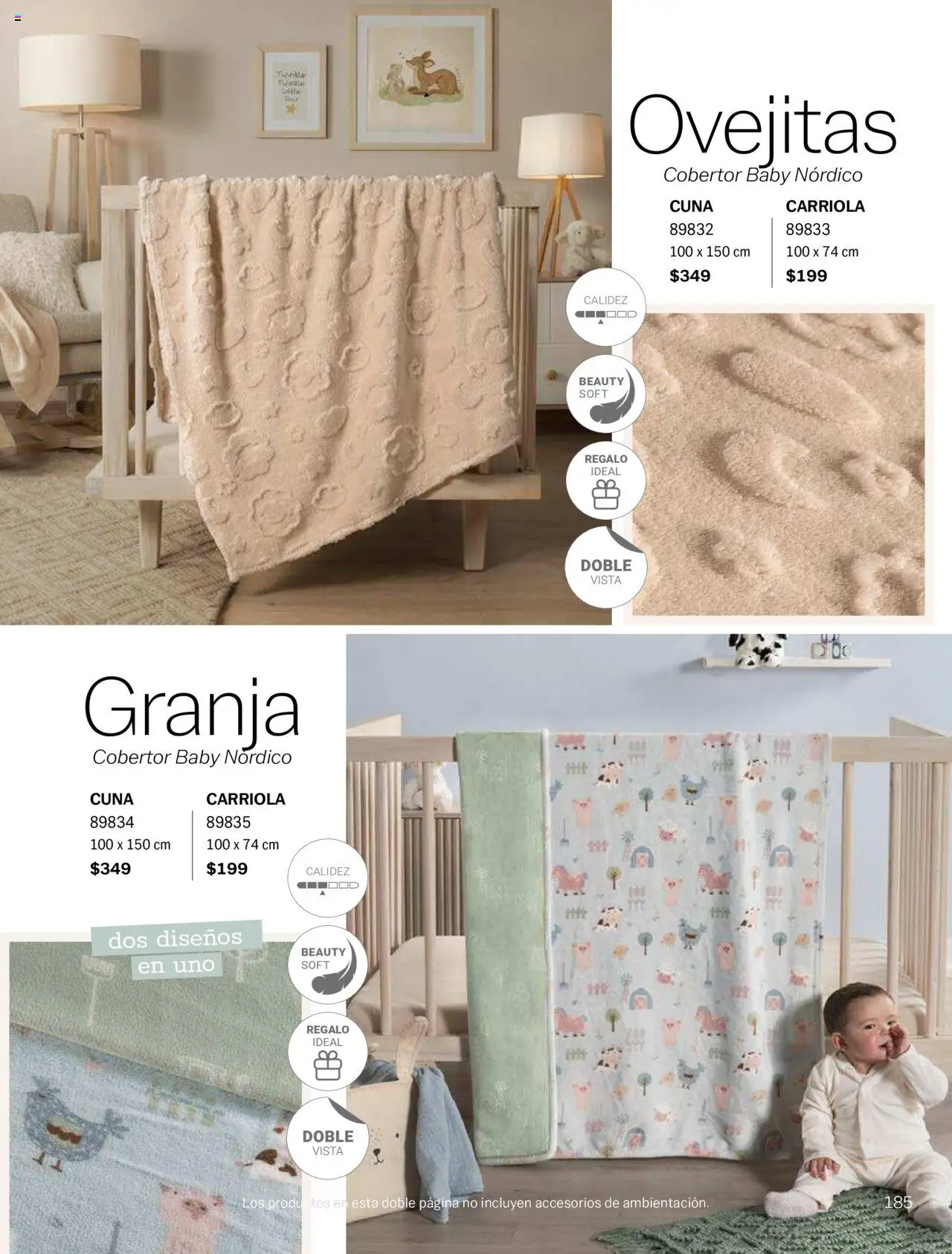 Nuevas ofertas de Vianney válidas en toda la República Mexicana desde el 15/08/2025. ¡Encuentra las mejores ofertas en Vianney - Catálogo Invierno! | Página: 187 | Productos: Carriola, Cobertor, Cuna