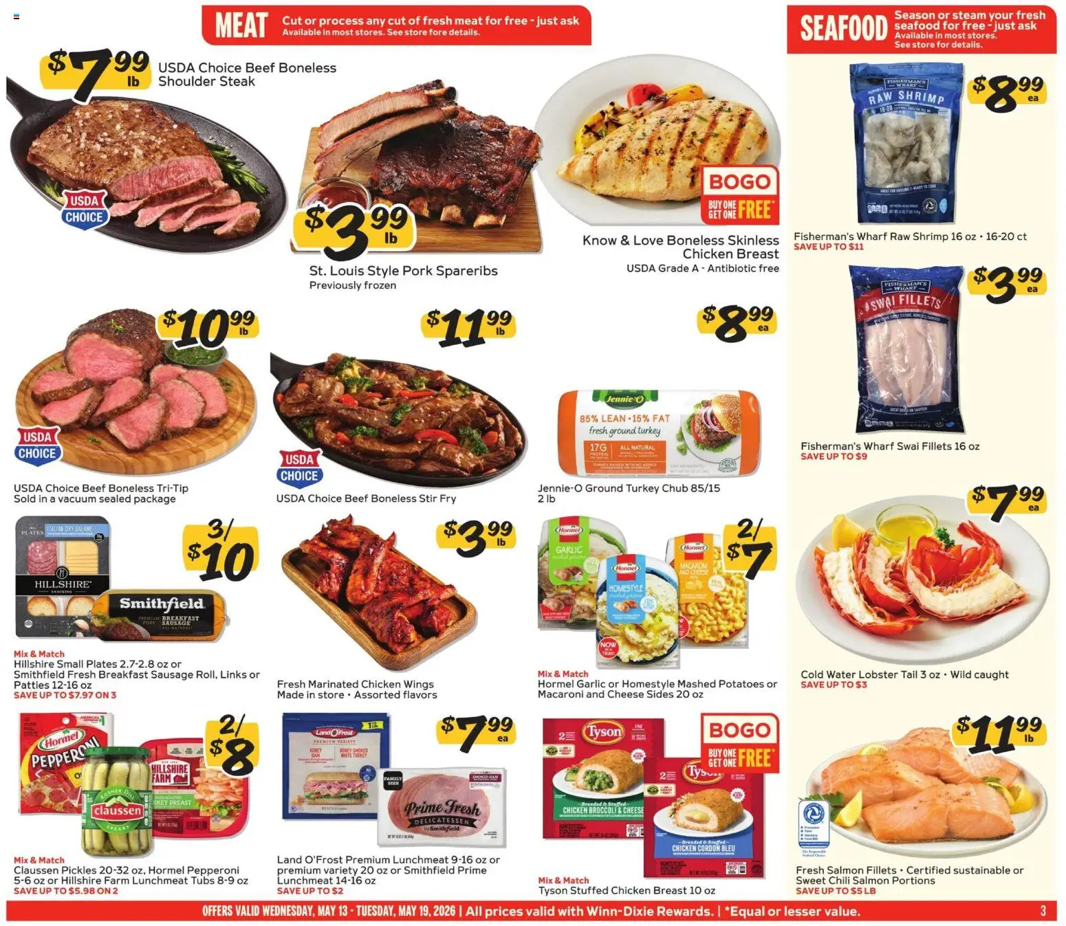 Winn Dixie Weekly Ad - valid from 13.05.2026 | Page: 3