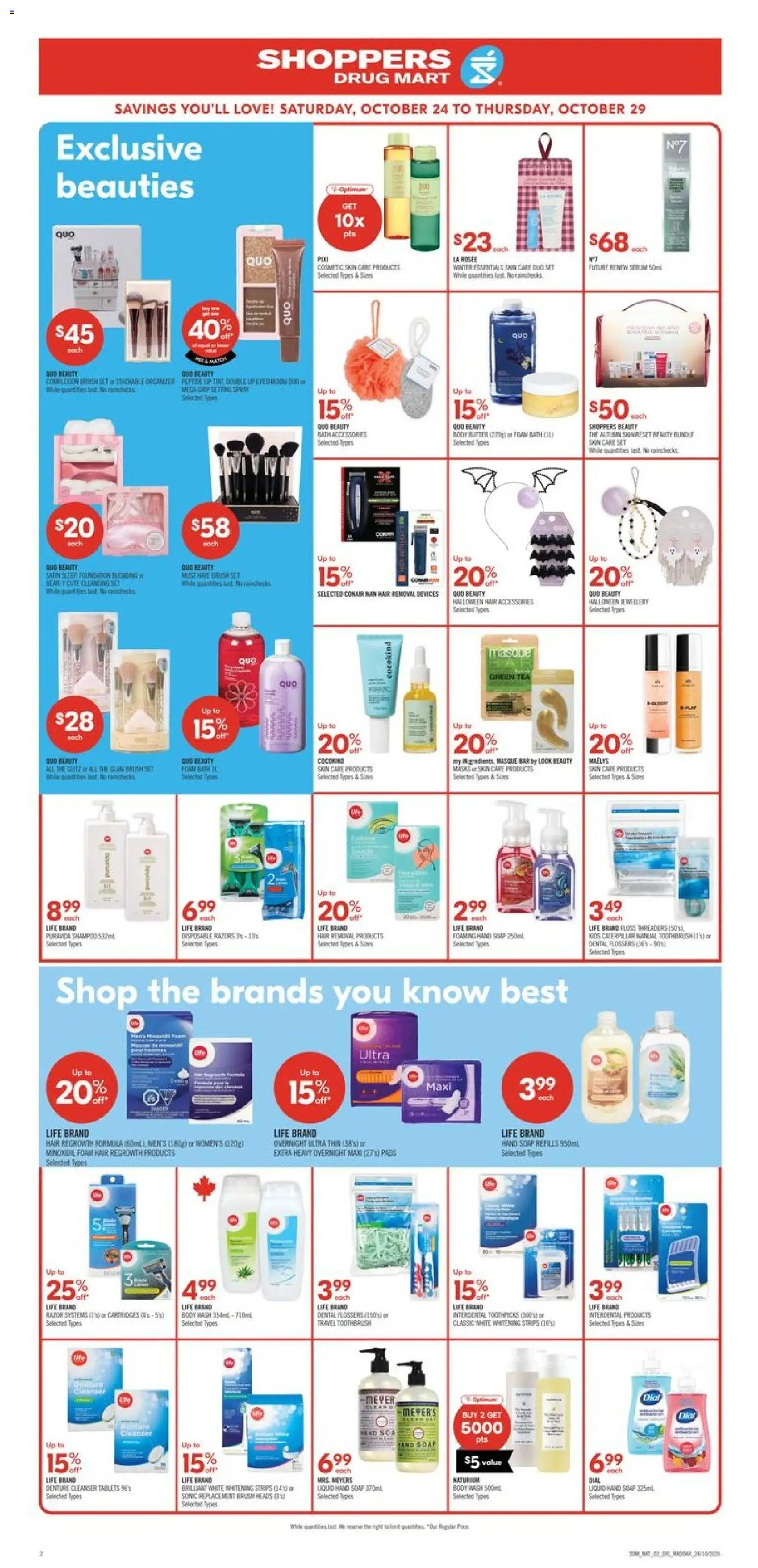 Shoppers flyer valid from Oct 24, 2026 | Page: 14