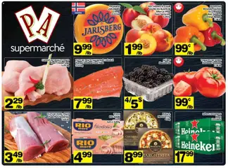 Preview of Pa Supermarché weekly flyer / circulaire from shop Pa Supermarché valid from 08.06.2026