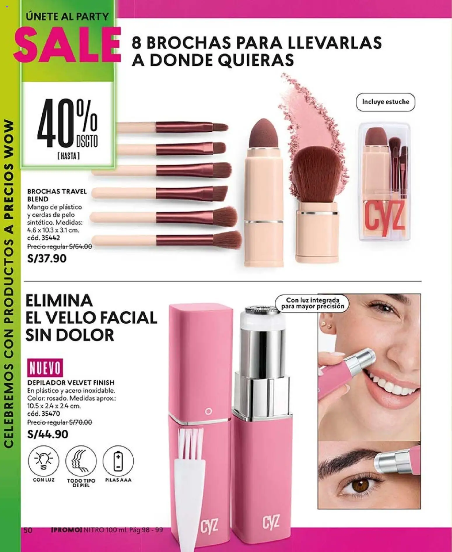 Catálogo CyZone válido desde 20/06/2026 | Página: 62 | Productos: Depilador
