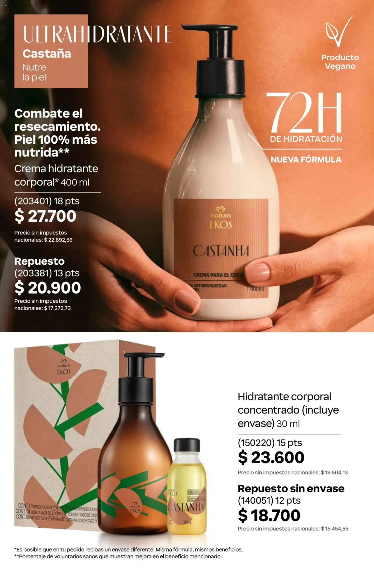 Catálogo Natura Ciclo 10 │ válido desde el 30/06/2026 | Página: 212 | Productos: Botella, Frasco, Crema