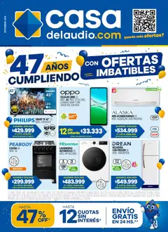 Vista previa Casa del Audio catálogo válido desde el 21/09/2026