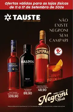 Tauste ofertas Campari - Pré-Visualização do folheto da loja Tauste, válido de 11/09/2026