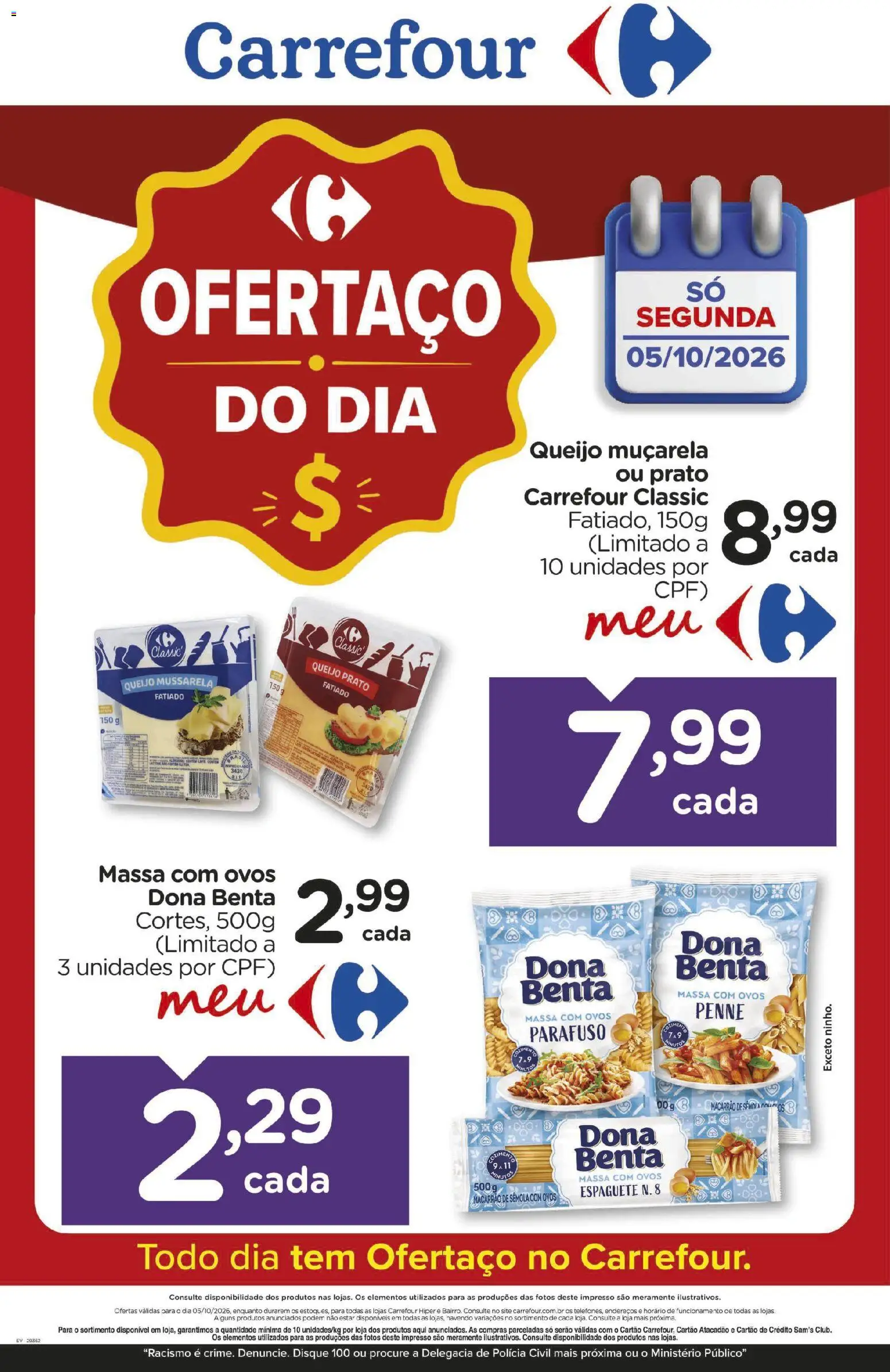 Carrefour Folheto - válido de 05/10/2026 | Página: 1
