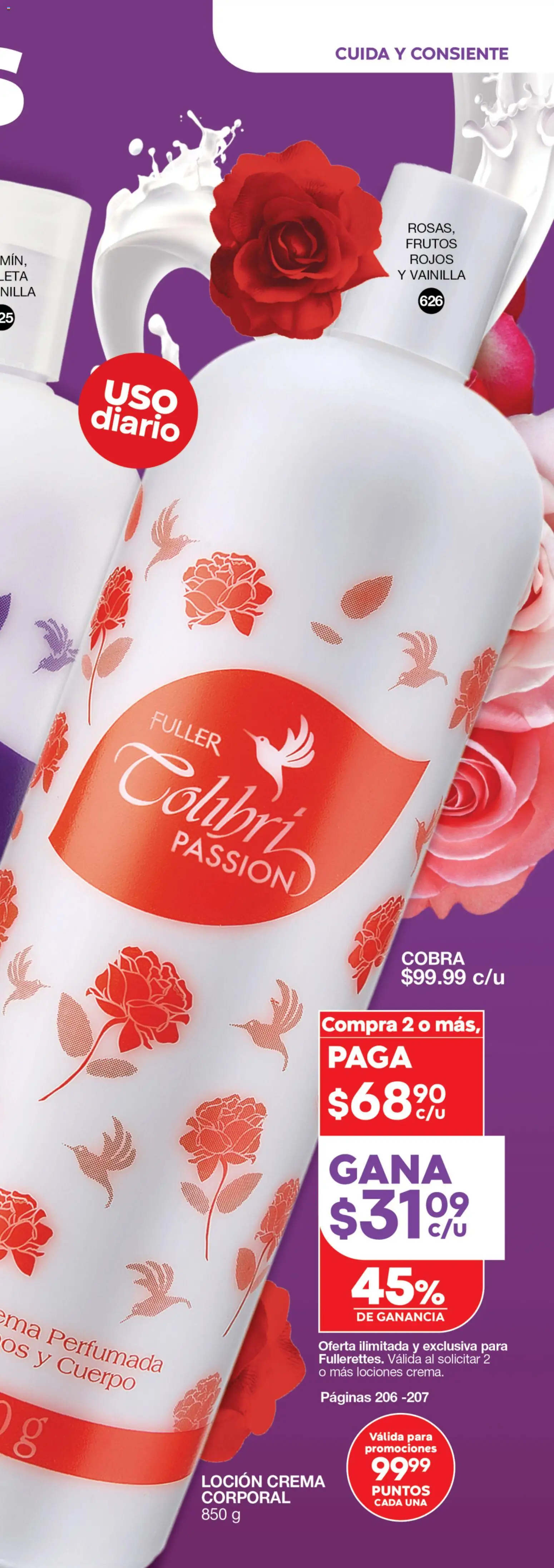 Nuevas ofertas de Fuller válidas en toda la República Mexicana desde el 10.06.2026. ¡Encuentra las mejores ofertas en Fuller Gana Mas 5 2026! | Página: 30 | Productos: Crema, Loción