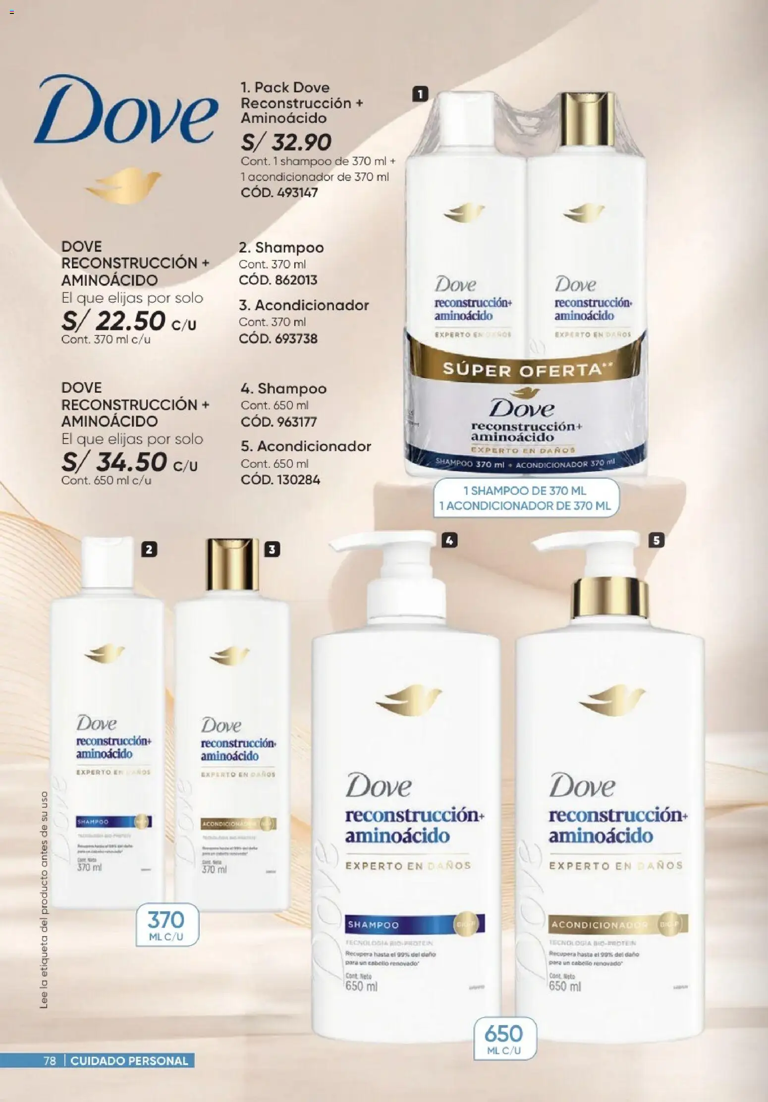 Catálogo Azzorti válido desde 20/09/2026 | Página: 78 | Productos: Shampoo, Acondicionador