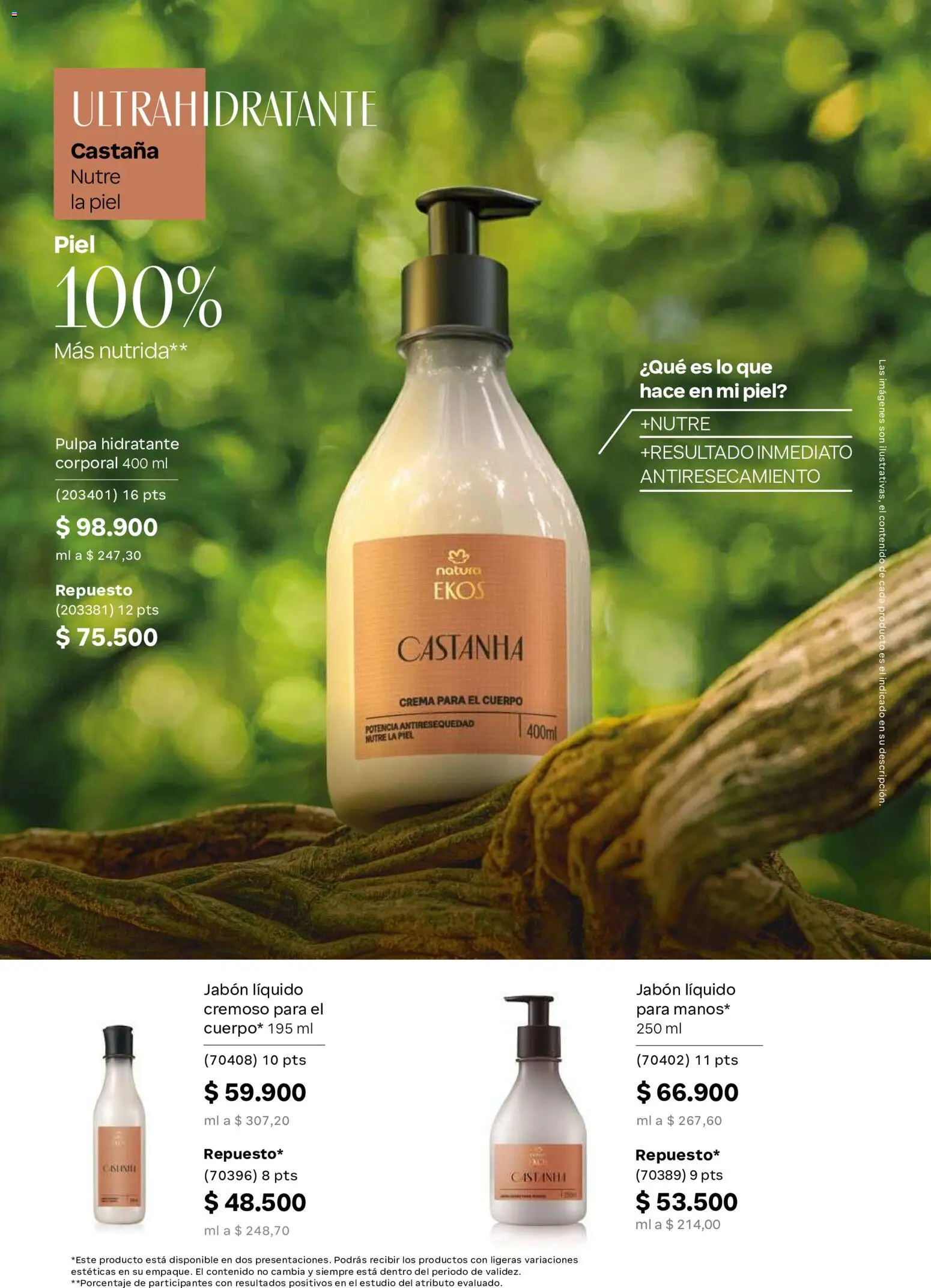 Natura revista - valida desde el 11.06.2026 | Página: 115 | Productos: Crema, Jabón líquido, Crema para el cuerpo, Jabón