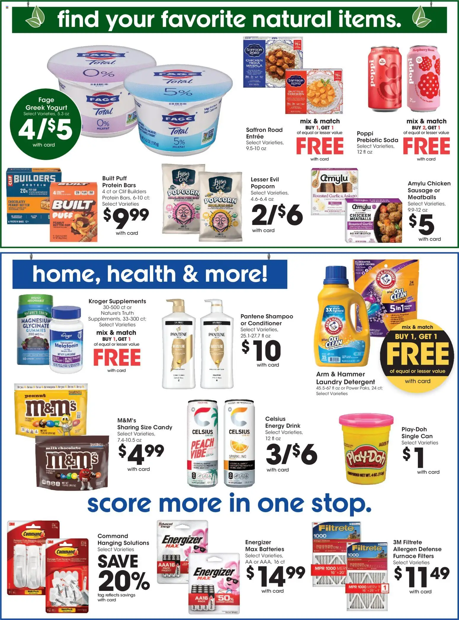 Fry's Food Weekly Ad - valid from 09/16/2026 | Page: 10 | Products: Magnesium, Laundry detergent, Candies, Sausage