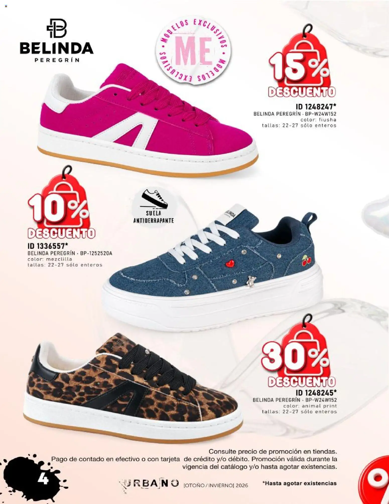 Nuevas ofertas de Price Shoes válidas en toda la República Mexicana desde el 15/10/2026. ¡Encuentra las mejores ofertas en Price Shoes catálogo Urbano! | Página: 4