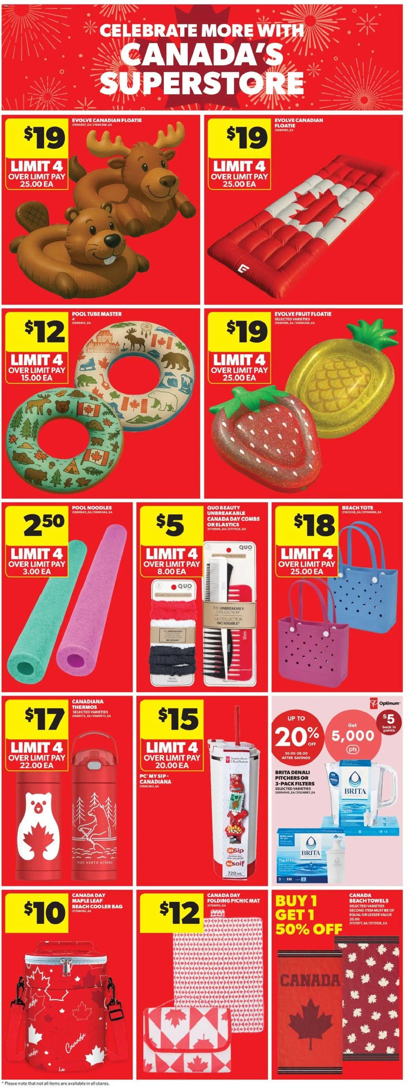 Real Canadian Superstore flyer valid from 18.06.2026 | Page: 12 | Products: Noodles, PC, Bag