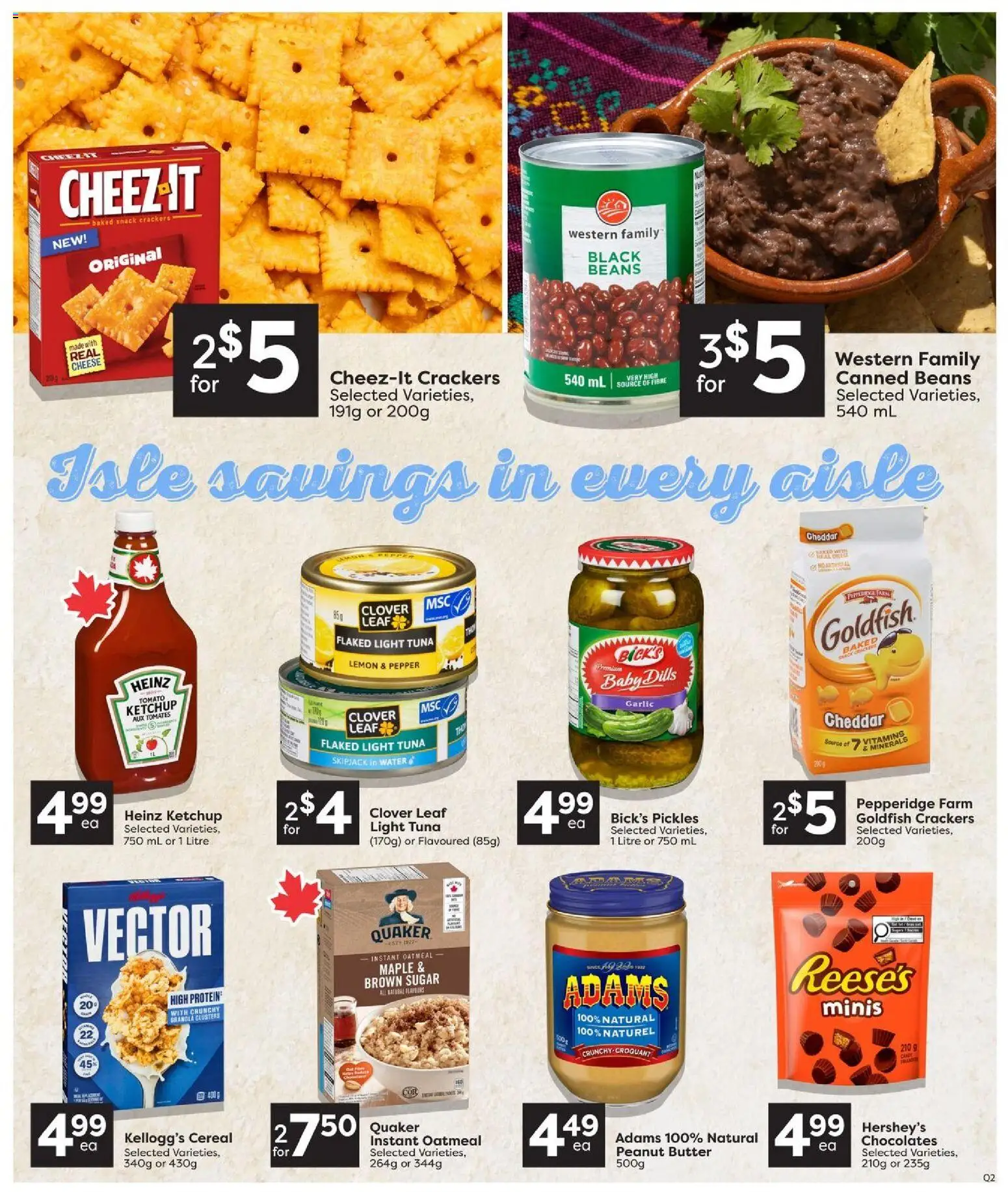 Quality Foods flyer valid from Sep 3, 2026 | Page: 12 | Products: Sugar, Tuna, Butter, Pickles