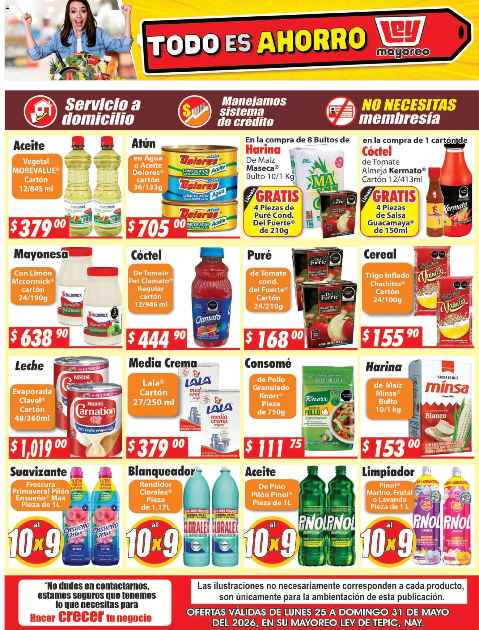 Nuevas ofertas de Casa Ley válidas en toda la República Mexicana desde el 25.05.2026. ¡Encuentra las mejores ofertas en Casa Ley folleto Tepic! | Página: 2