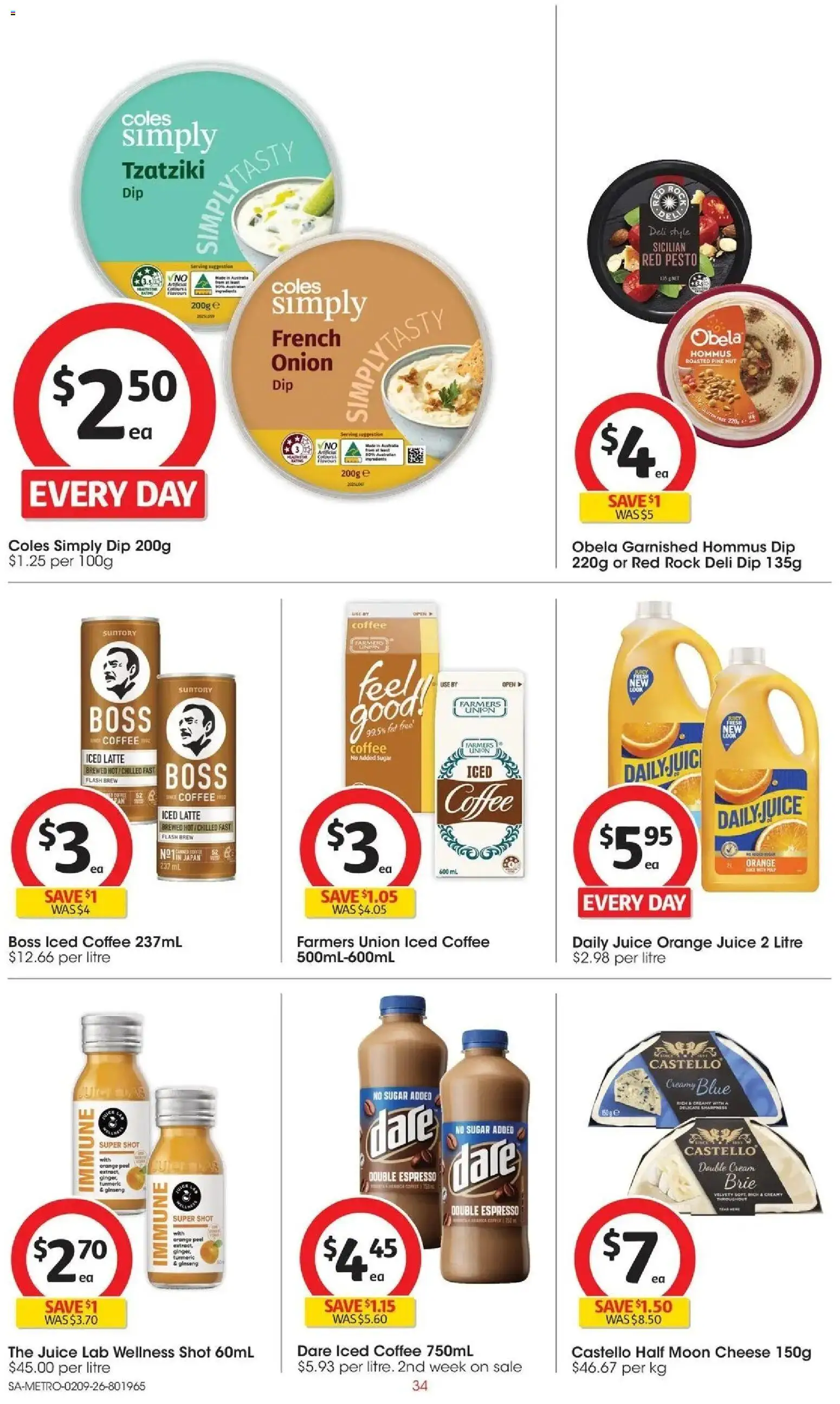 ﻿Coles catalogue valid from 02/09/2026 > Online Australia | Page: 34