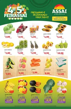 Assaí Atacadista ofertas - DF - Pré-Visualização do folheto da loja Assaí Atacadista, válido de 30/09/2026 | Página: 1 | Produtos: Goiaba, Uva, Maçãs, Bandeja