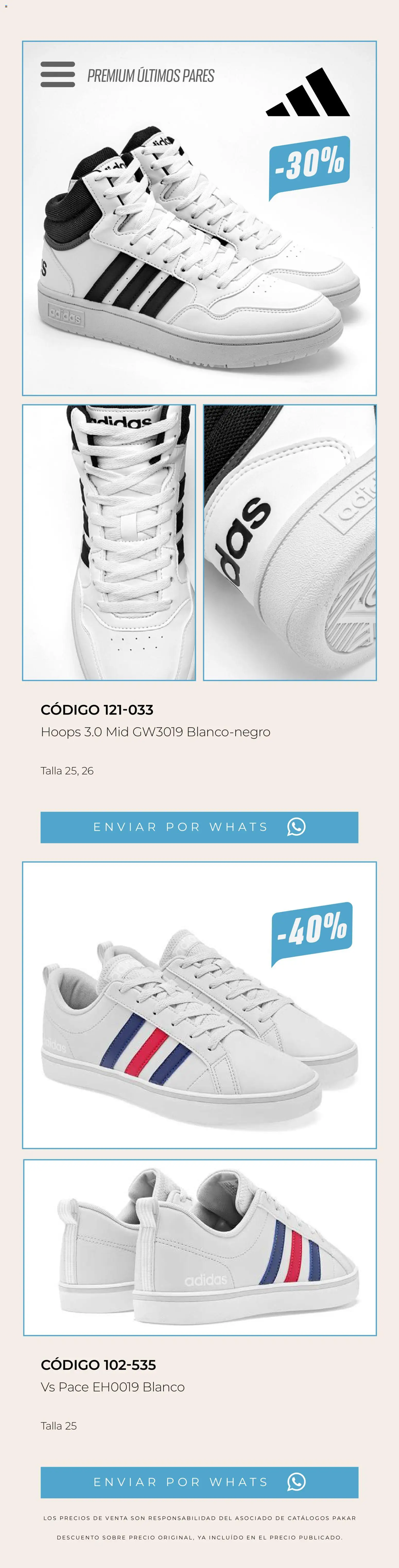 Nuevas ofertas de SC Pakar válidas en toda la República Mexicana desde el 13.03.2026. ¡Encuentra las mejores ofertas en SC Pakar catálogo Últimos pares premium ! | Página: 48 | Productos: Sobre