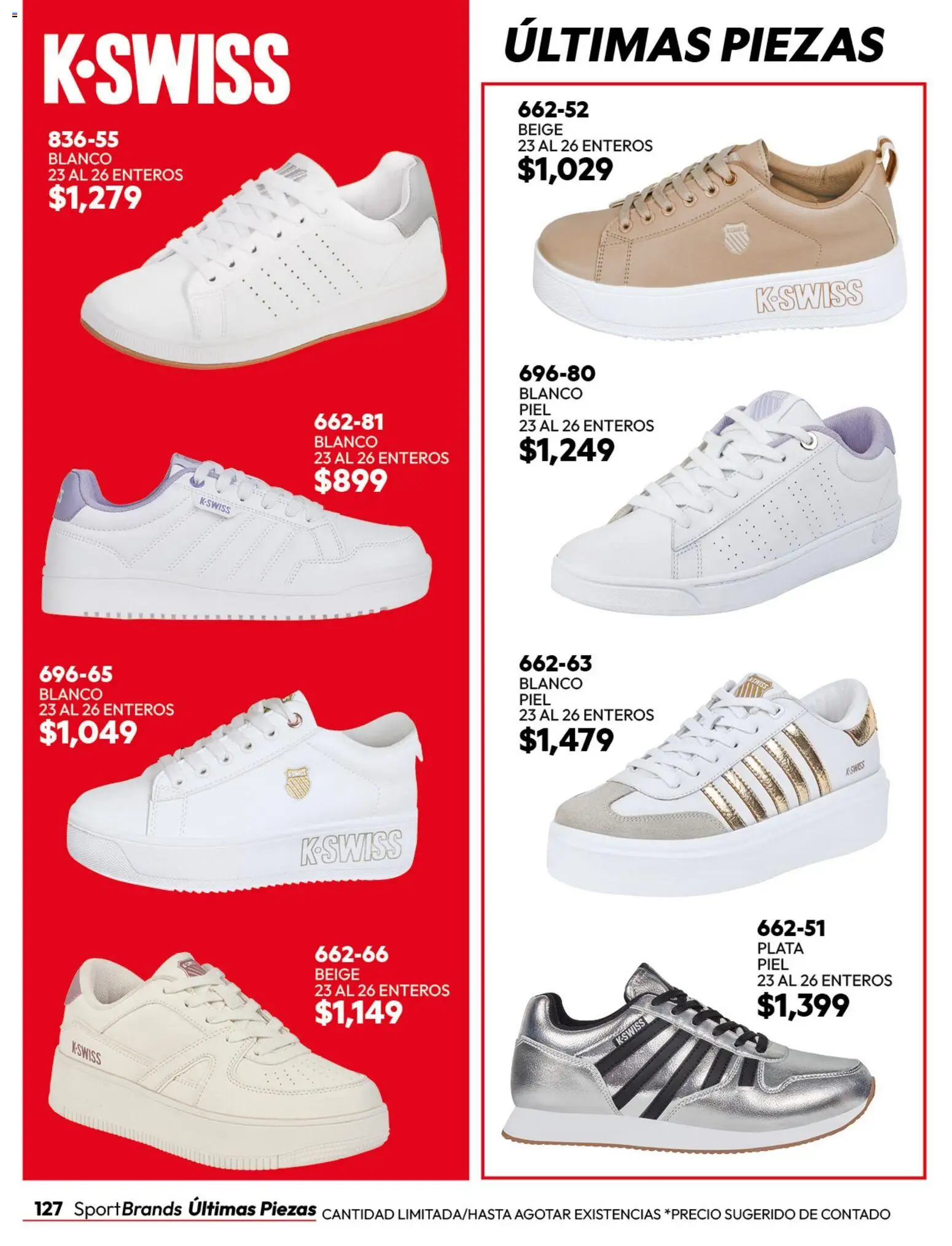 Nuevas ofertas de Cklass válidas en toda la República Mexicana desde el 08/07/2026. ¡Encuentra las mejores ofertas en Cklass catálogo Sportbrands dama! | Página: 134