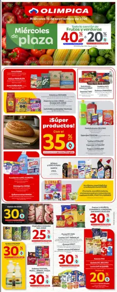 Olímpica Miercoles de plaza -  Vista previa de la revista de la tienda Olímpica valido desde el 16/09/2026