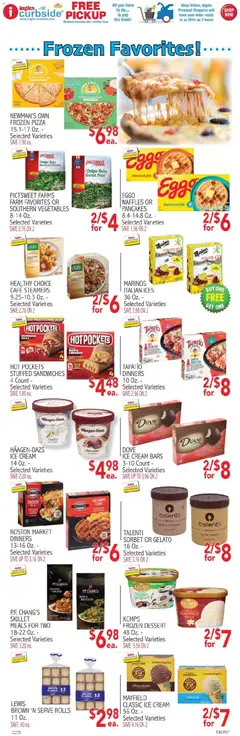 Preview of Ingles weekly ads valid from 06.05.2026 | Page: 7 | Products: Broccoli, Yogurt, Chocolate, Ham