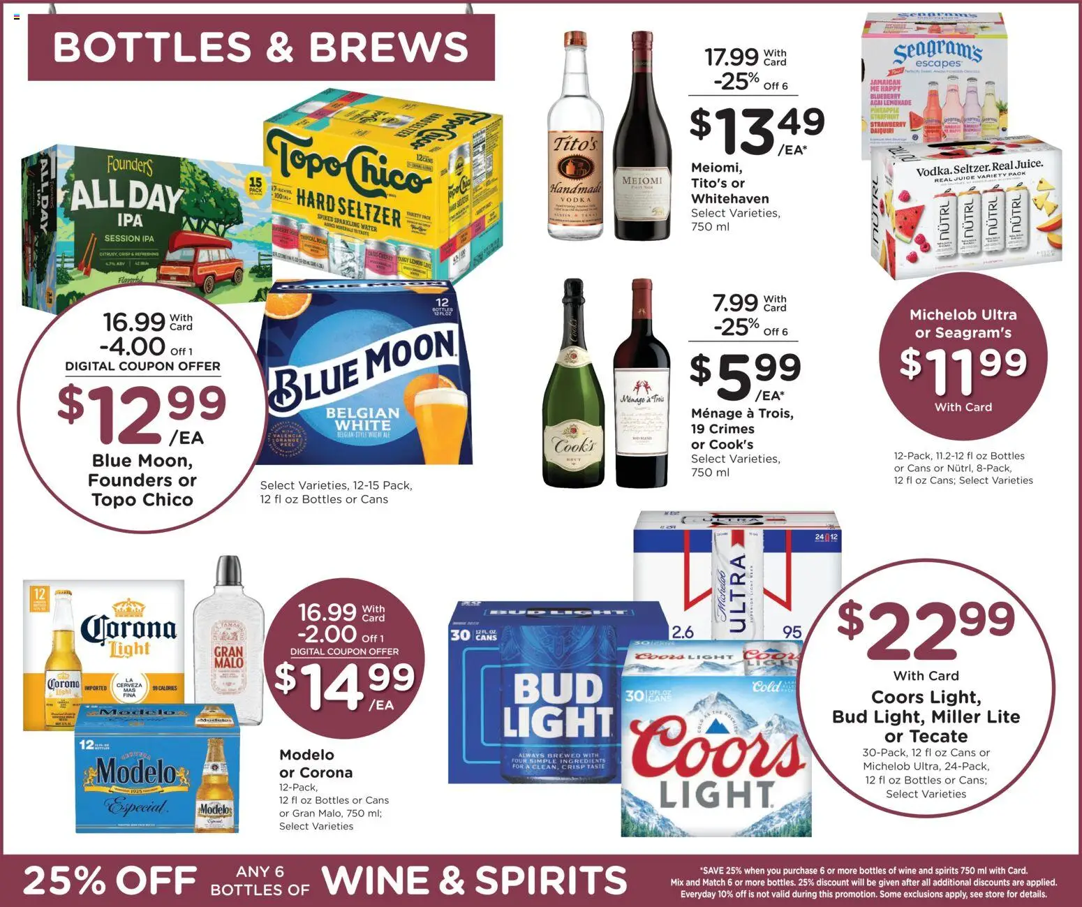 Fry's Food Weekly Ad - valid from 06.05.2026 | Page: 11 | Products: Juice, Wine, Vodka, Water