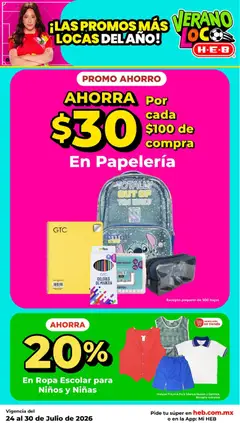 Vista previa de H-E-B folleto, nuevo folleto de la tienda, válido en México a partir del 24/07/2026 | Página: 10