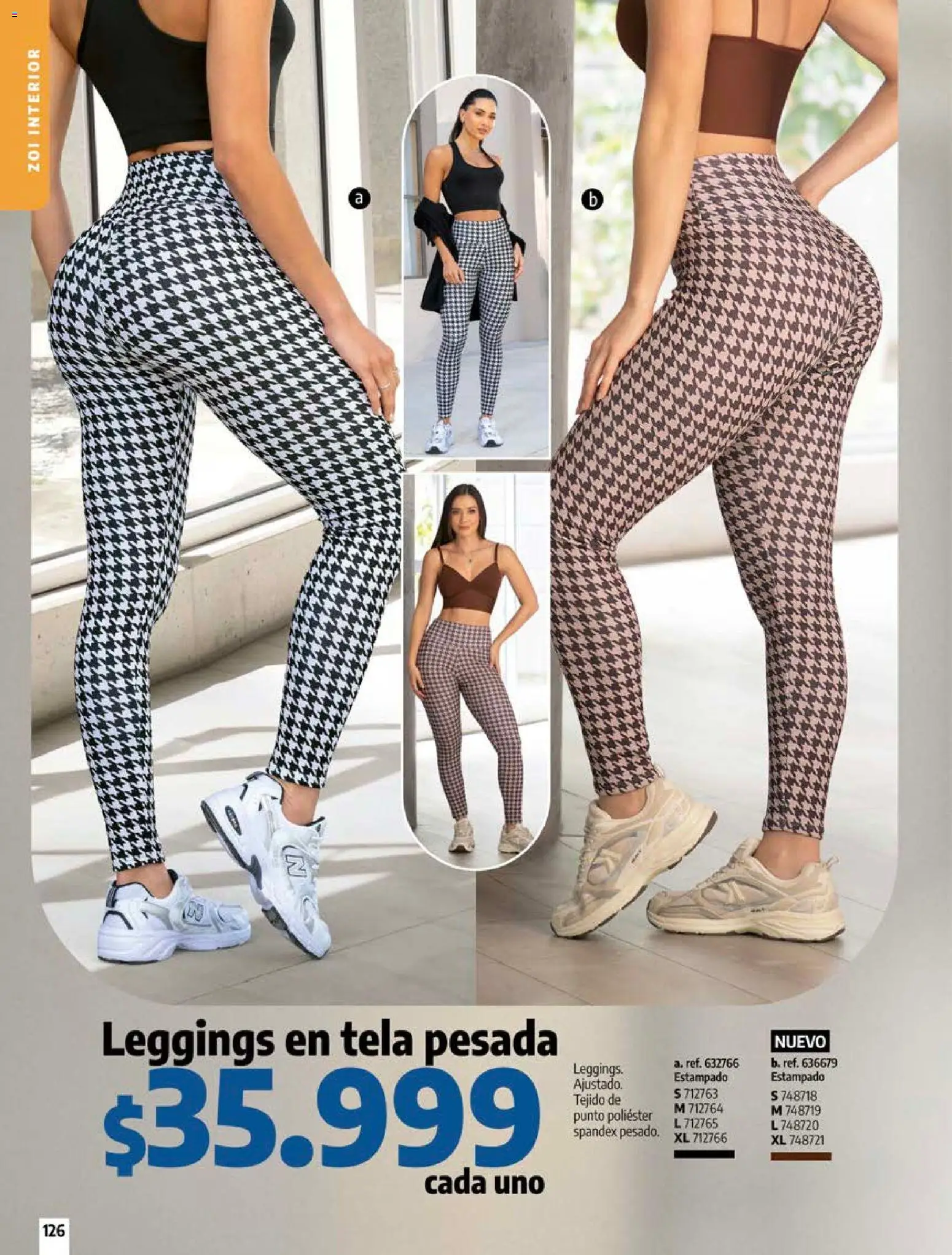 Pacifika revista - valida desde el 12/07/2026 | Página: 126 | Productos: Leggings