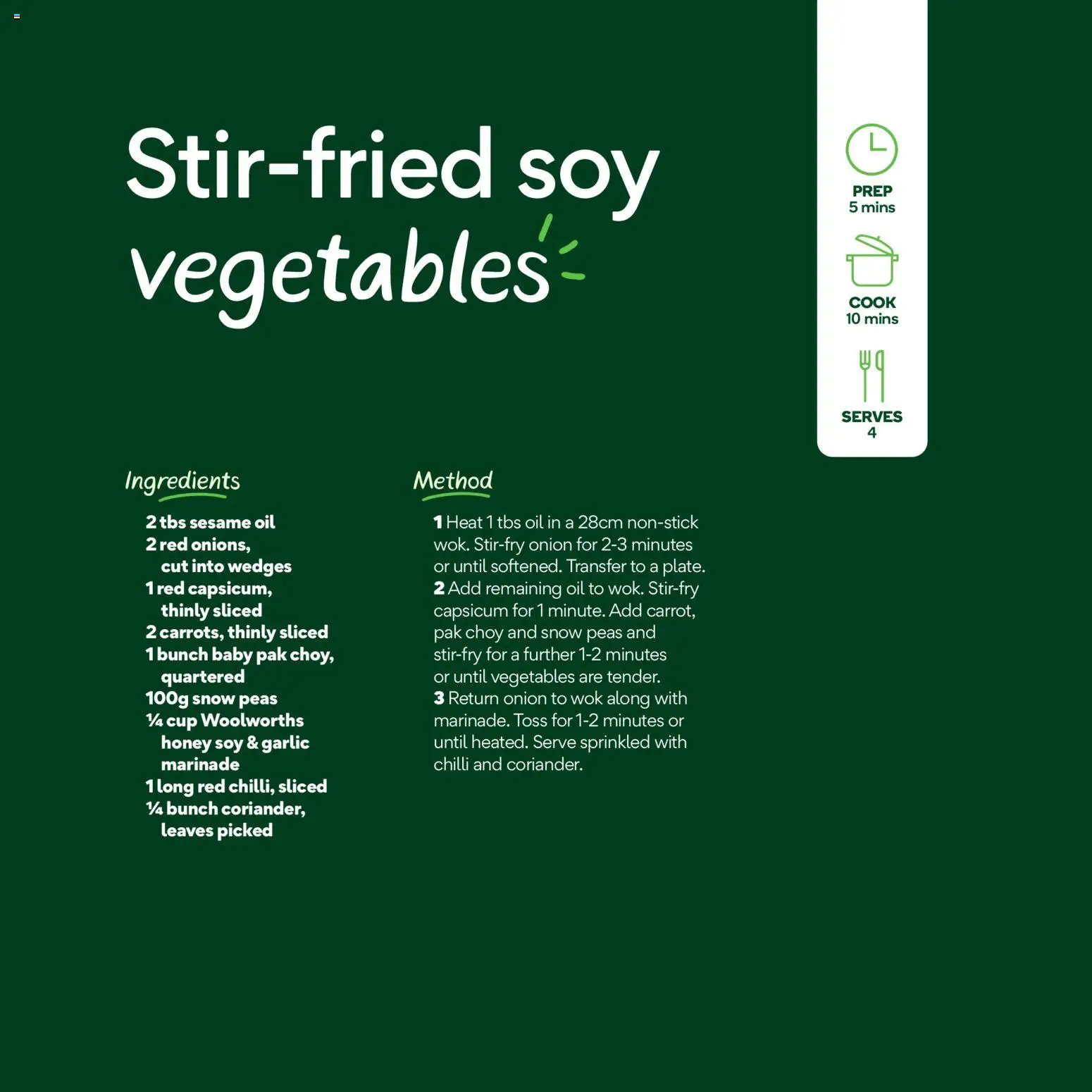 Woolworths catalogue - valid from 20.03.2026 | Page: 24 | Products: Capsicum, Oil, Vegetables, Chilli